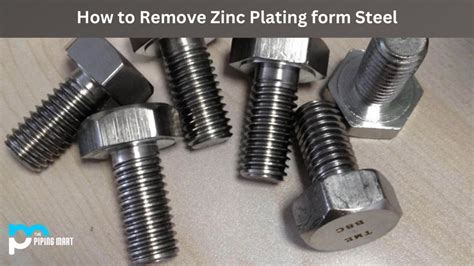 how to remove zinc plating